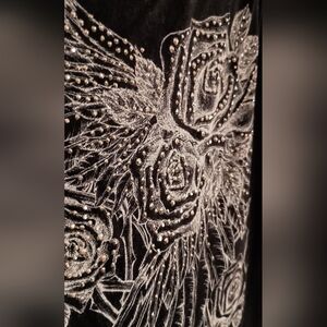 Embellished Teamster Horsemen Top